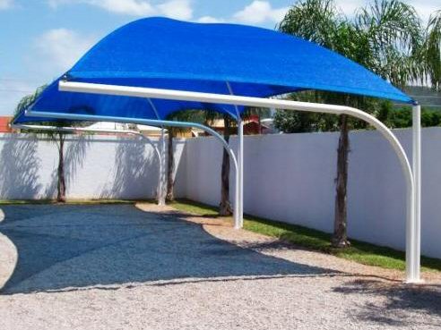 Cobertura para garagem (sombreador) em Belo Horizonte